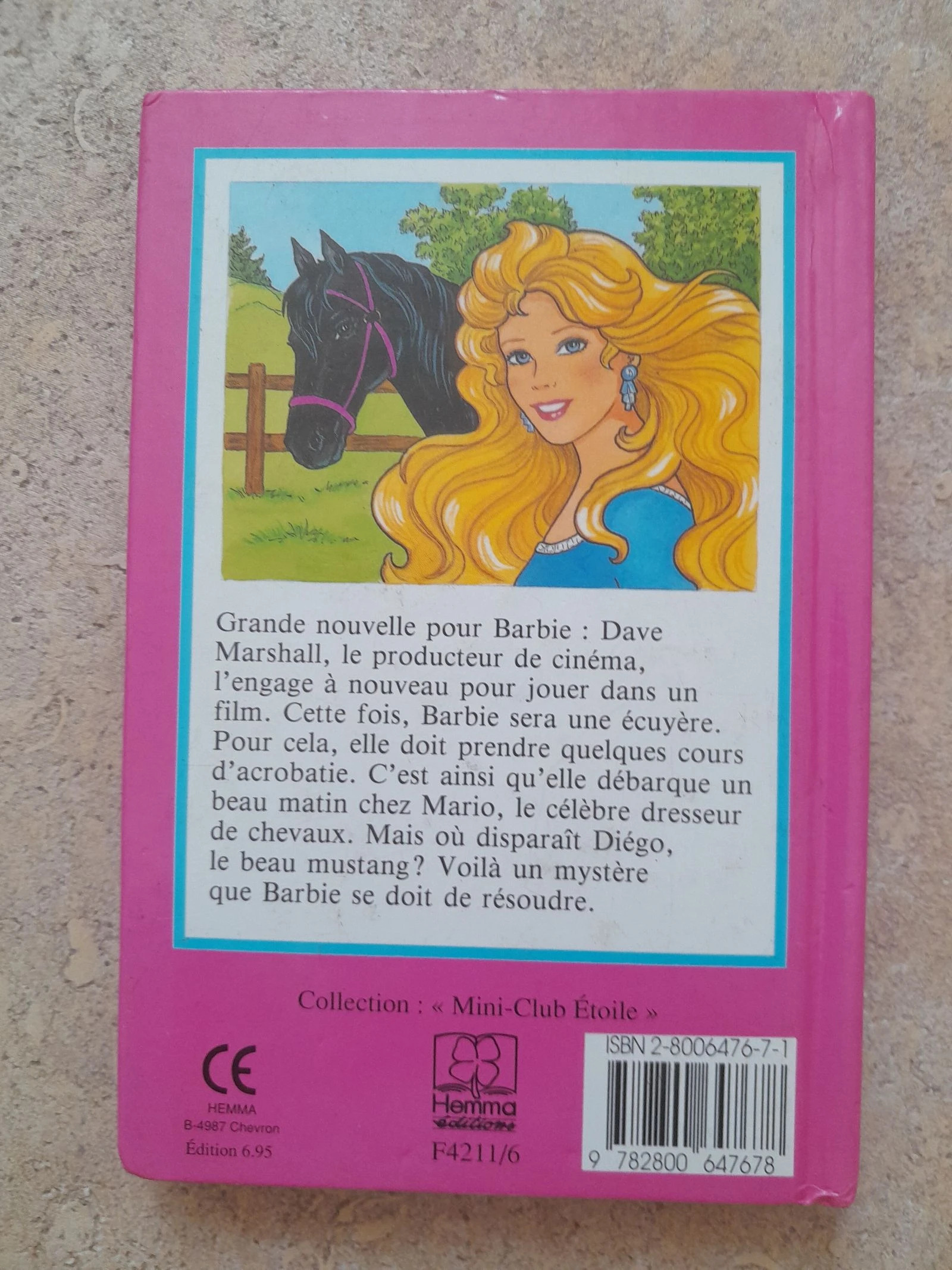 Livre barbie au pays des chevaux bon état  – photo 4